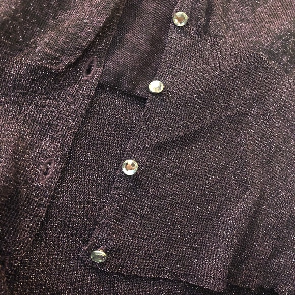 New Halogen Shimmer Metallic Shrug - Picture 3 of 4